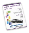 BLOCK PLANTEC PAPEL LISO A4 210 GRS X 40 HJS ( 62524 )