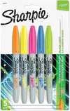 SHARPIE MARCADORES PUNTA FINA NEON X 5 COLORES ( 68163 )
