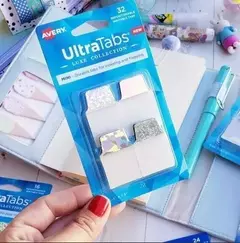 Banderitas Adhesivas Ultra Tabs Plateado X 32 Unidades Avery