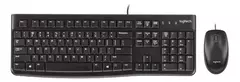 Kit Teclado Y Mouse Logitech Mk120 Usb Multimedia Español Pc