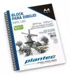PLANTEC BLOCK PARA DIBUJO LISO A4 40HJS 90 GRS ( 337760 )