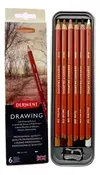 DERWENT SET LAPICES DRAWING LATA X 6 COLORES ( 46988 )