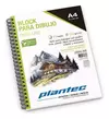 PLANTEC BLOCK PARA DIBUJO LISO A4 40HJS 180 GRS ( 337762)