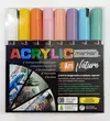 PLANTEC MARCADORES ART NATURE ACRILICO PASTEL X 8 COLORES TRAZO MEDIANO ( 338597 )