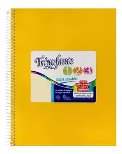 TRIUNFANTE CUADERNO TIPO ABC X 100 HOJAS CUADRICULADO