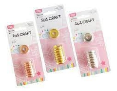 IBI CRAFT DISCOS DE EXPANSION 24MM CORAZON X 8PCS METALIZADOS