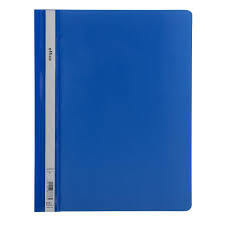 CARPETA PLASTICA DE PRESENTACION TAPA TRANSPARENTE BASE COLOR ( 68613 )