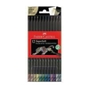 FABER CASTELL LAPICES SUPER SOFT METALICOS X 12 COLORES