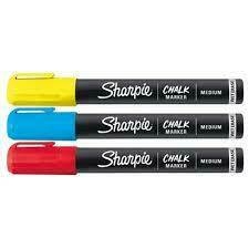 SHARPIE MARCADORES CHALK X 3 UNID. - comprar online