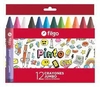 FILGO CRAYONES PINTO JUMBO X 12 COLORES ( 331255 )
