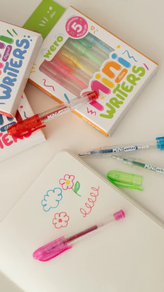 WERO MINI BOLIGRAFO GEL X 5 COLORES - comprar online