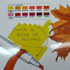 FILGO MARCADOR ARTISTICO ALLOY DOBLE PUNTA TONOS CALIDOS X 12 ( 335336 ) - comprar online