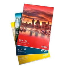 AVON BLOCK A4 80 HOJAS ( 41864 )