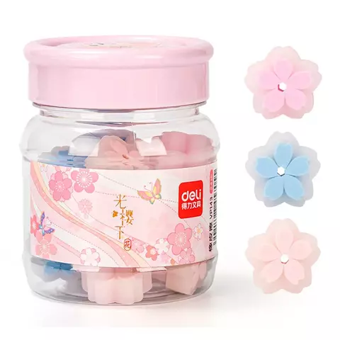 DELI GOMA DE BORRAR " FLORCITAS " 24 UNID. ( 338702 )