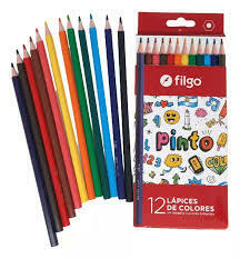 FILGO LAPICES DE COLORES PINTO X 12 ( 331392 ) - comprar online