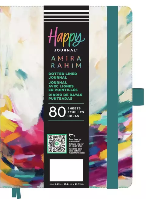 LIBRETA JOURNAL PUNTEADA BRIGHT BRUSHY THE HAPPY PLANNER ( 338773 )