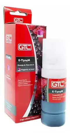 GTC TINTA ALTERNATIVA PARA EPSON E-T504 ( 337254 ) - TIENDA OLAZABAL LIBRERIA INTEGRAL