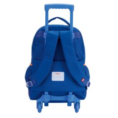 FILGO MOCHILA STARPAK PLAIN AZUL CARRITO en internet