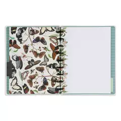 Cuaderno inteligente clásico Mariposas y flores Páginas con líneas punteadas 60 hojas - comprar online
