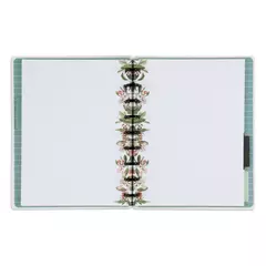 Imagen de Cuaderno inteligente clásico Mariposas y flores Páginas con líneas punteadas 60 hojas