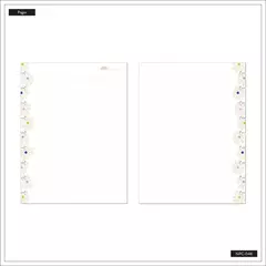 Cuaderno inteligente Flores clásico 60 hojas punteadas - tienda online