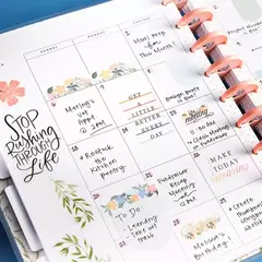 Planificador perpetuo mensual clásico de Homebody Happy - tienda online