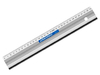Plantec reglas fabricadas en aluminio de 40 cm