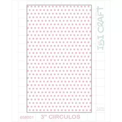 PLANTILLA 3\" TEXTURADO 2D CIRCULOS