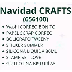 BOX IBI CRAFT 7 ELEMENTOS "NAVIDAD CRAFTS" en internet