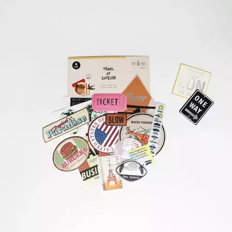 STICKER VINTAGE JUMBO x 28 pcs