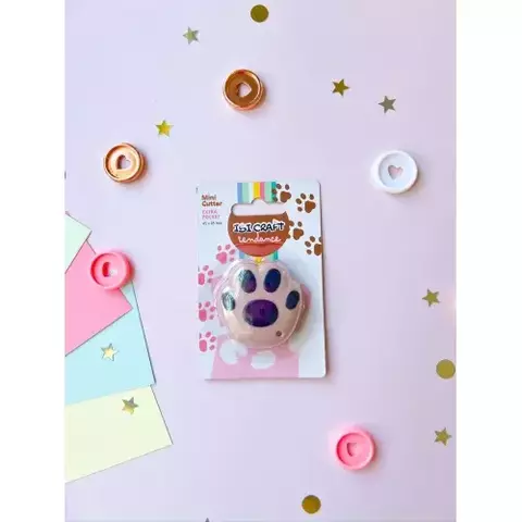 IBI CRAFT CUTTER MINI RETRACTIL "PATITA " ( 337823 )