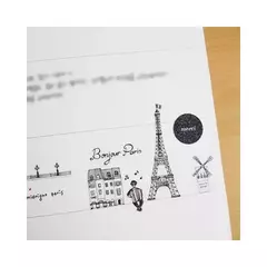 SUATELIR DESING STICKER PVC 10*19cm MIDNIGHT PARIS - comprar online