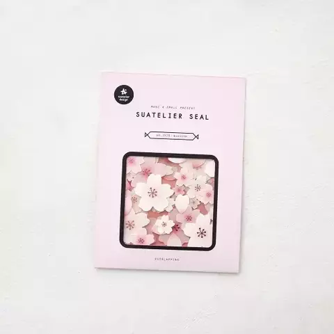 STICKER OVERLAPPING BLOSSOM x 4 hjs