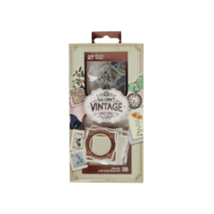 IBICRAFT DIE CUTS 180grs - 96grs VELLUM VINTAGE ( 337416 )