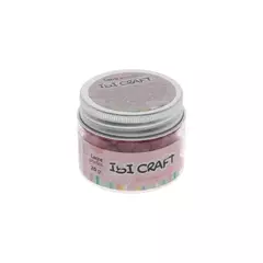 IBI CRAFT LACRE EN PERLAS COLOR ROSA PASTEL X 20 GRS