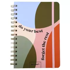 IBI CRAFT CUADERNO SPIRIT ESPIRAL 60hjs + STICKERS 14*20cm ( 339021 )