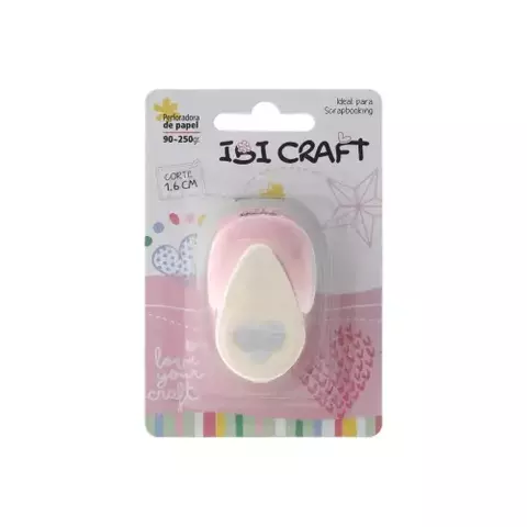 IBI CRAFT PERFORADORA ARTISTICA 17mm CORAZON