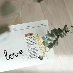 STICKER OVERLAPPING FLOWER x 4 hjs - comprar online