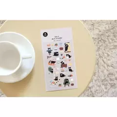 STICKER PVC 10*19cm CATS 2 - comprar online
