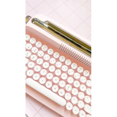 Imagen de TECLADO IBICRAFT VINTAGE BLUETHOOT ( 335904 )