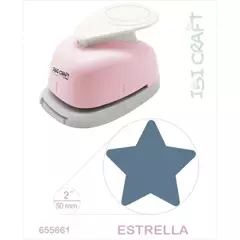IBI CRAFT PERFORADORA ARTISTICA 50mm 2\" ESTRELLA