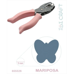 PERFORADORA PINZA MARIPOSA 5 MM