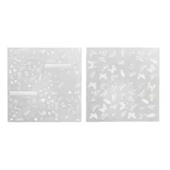 IBI CRAFT ACETATO 30*30cm ILUSTRADO MARIPOSAS 2pcs - comprar online