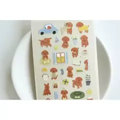 SUATELIER DESING STICKER PVC 10*19cm PUPPY - comprar online