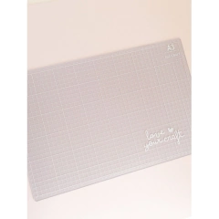 IBI CRAFT BASE DE GOMA PARA CORTE 45x30cm A3 TRANSPARENTE