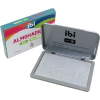 IBI ALMOHADILLA N.2 CON TINTA NEGRA MET 122x84mm (110x70mm)