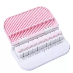 BASE DE PERFORADO ALFABETO 26 LETRAS - comprar online