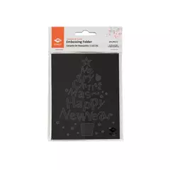 PLANTILLA 4,25\" TEXTURADO 2D ARBOL NAVIDAD - comprar online