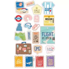 IBI CRAFT DIE CUTS 180grs 45 DISEÑOS TRAVEL ( 338285 )