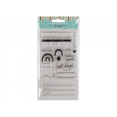 IBI CRAFT SELLO SILICONADO CRISTAL 3X7\" ORGANIZE